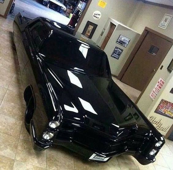 1966 Glossy Black Cadillac Eldorado