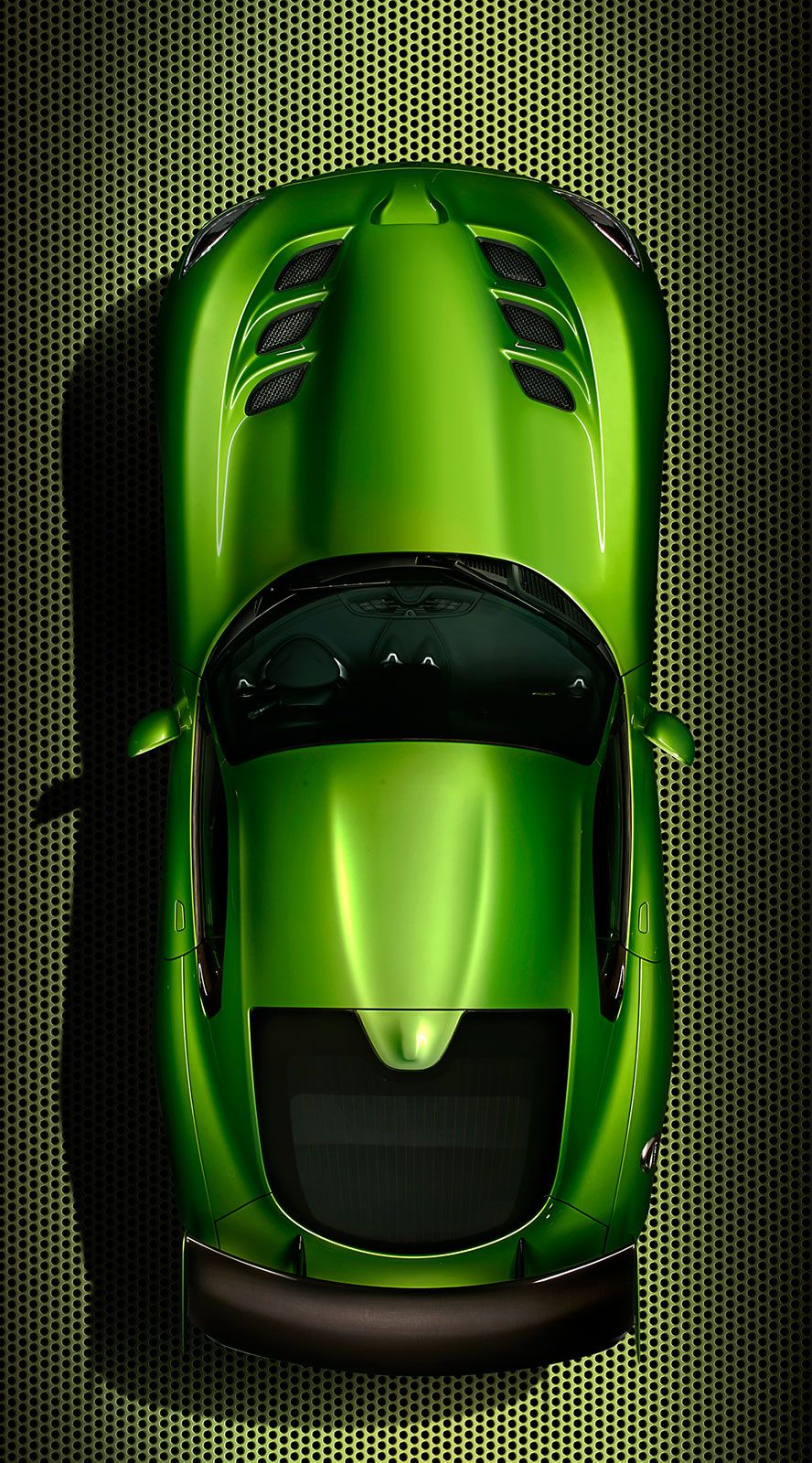 2014 SRT Viper Stryker Green vertical