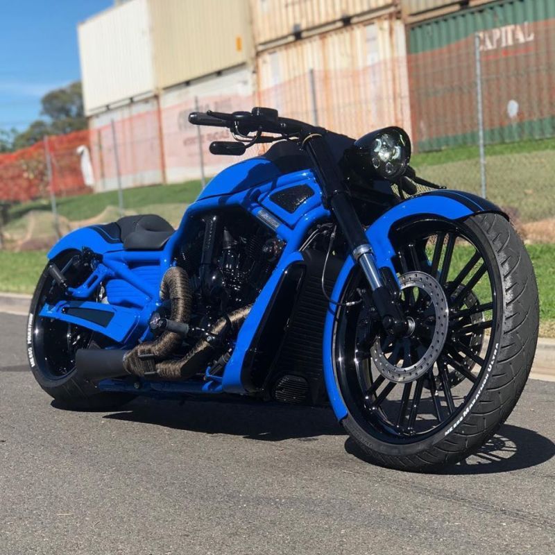 Harley V Rod custom “Australia” by DGD Custom