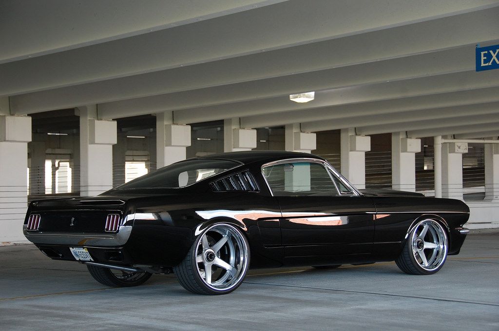 Neil’s ’65 Mustang Fastback is powered by a Keith Craft 427ci and equipped with …