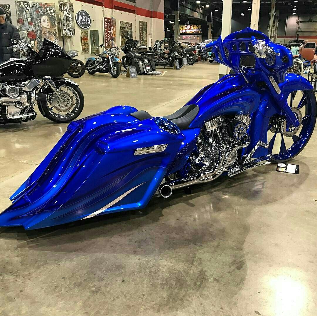 This is the wickedest blue I have ever seen. I love it!