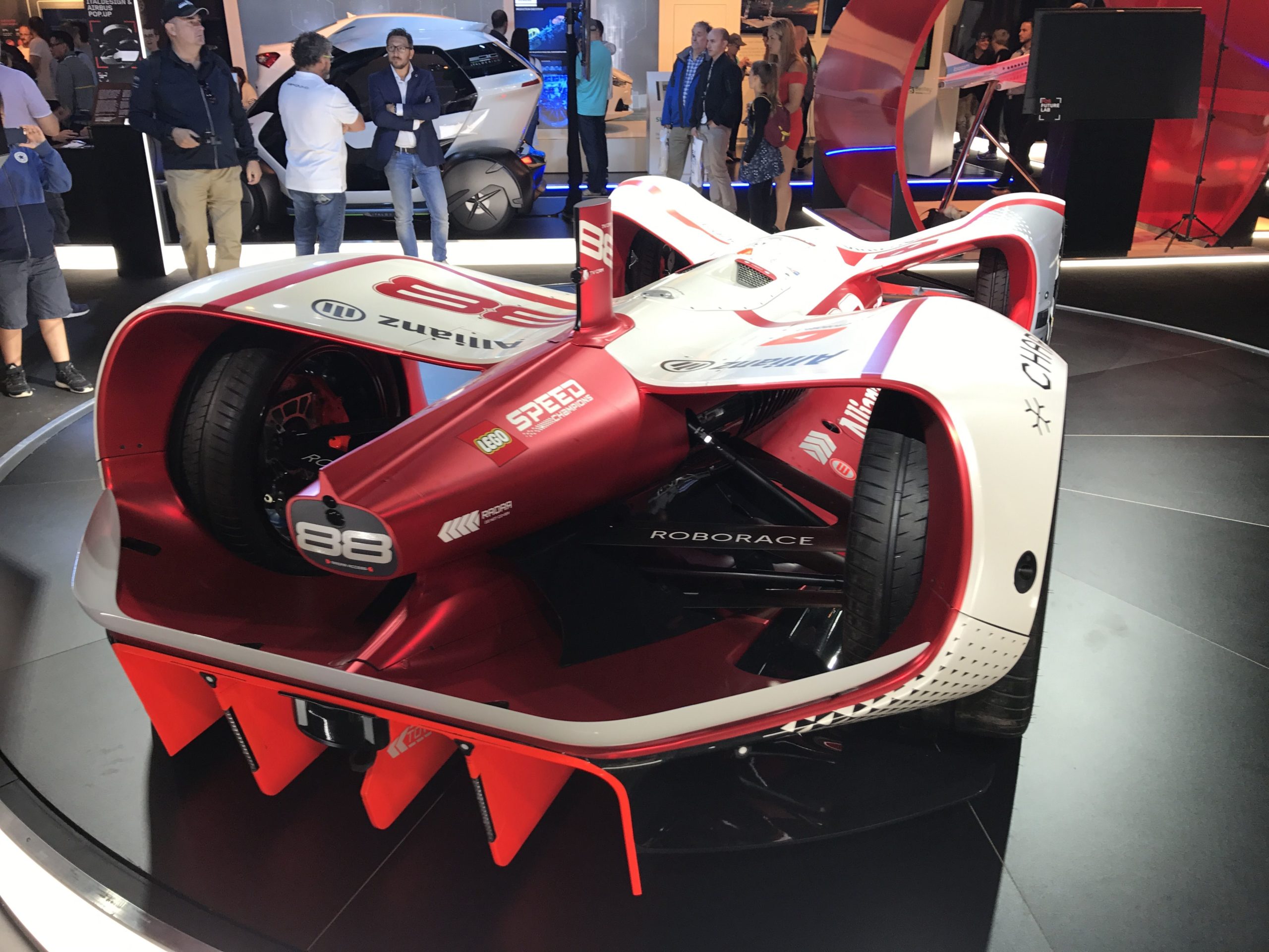 RoboRace driverless racing car (photo – Andy Pidgeon)