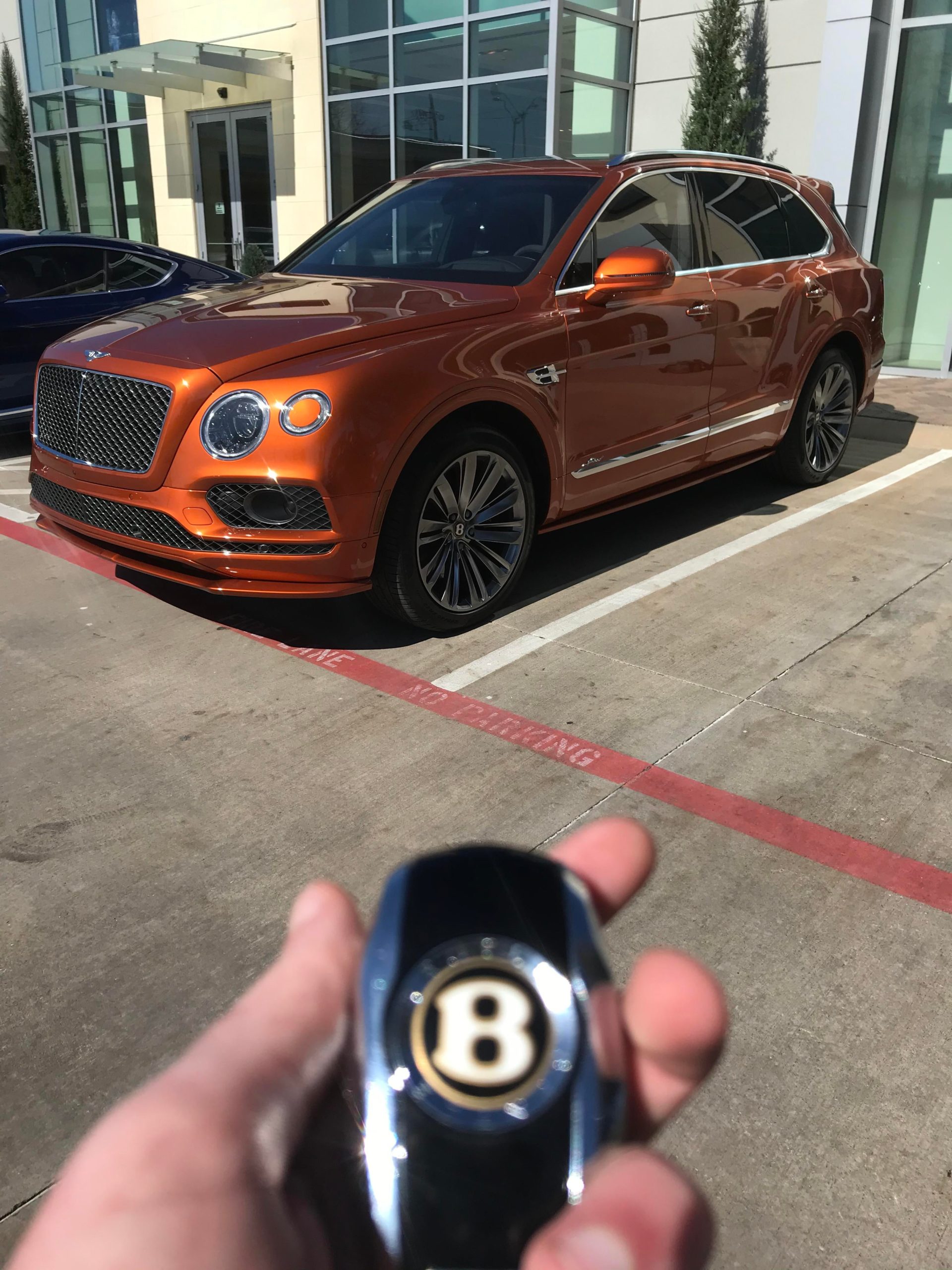 Bentley Bentayga Speed. The fastest production SUV on the planet with a top speed of 190 MPH.
