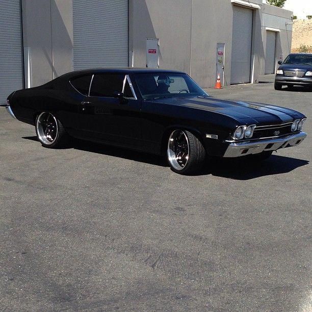 #BecauseSS 1968 chevelle AJ McLean’s pro touring LS powered 68 Chevelle SS tripl…