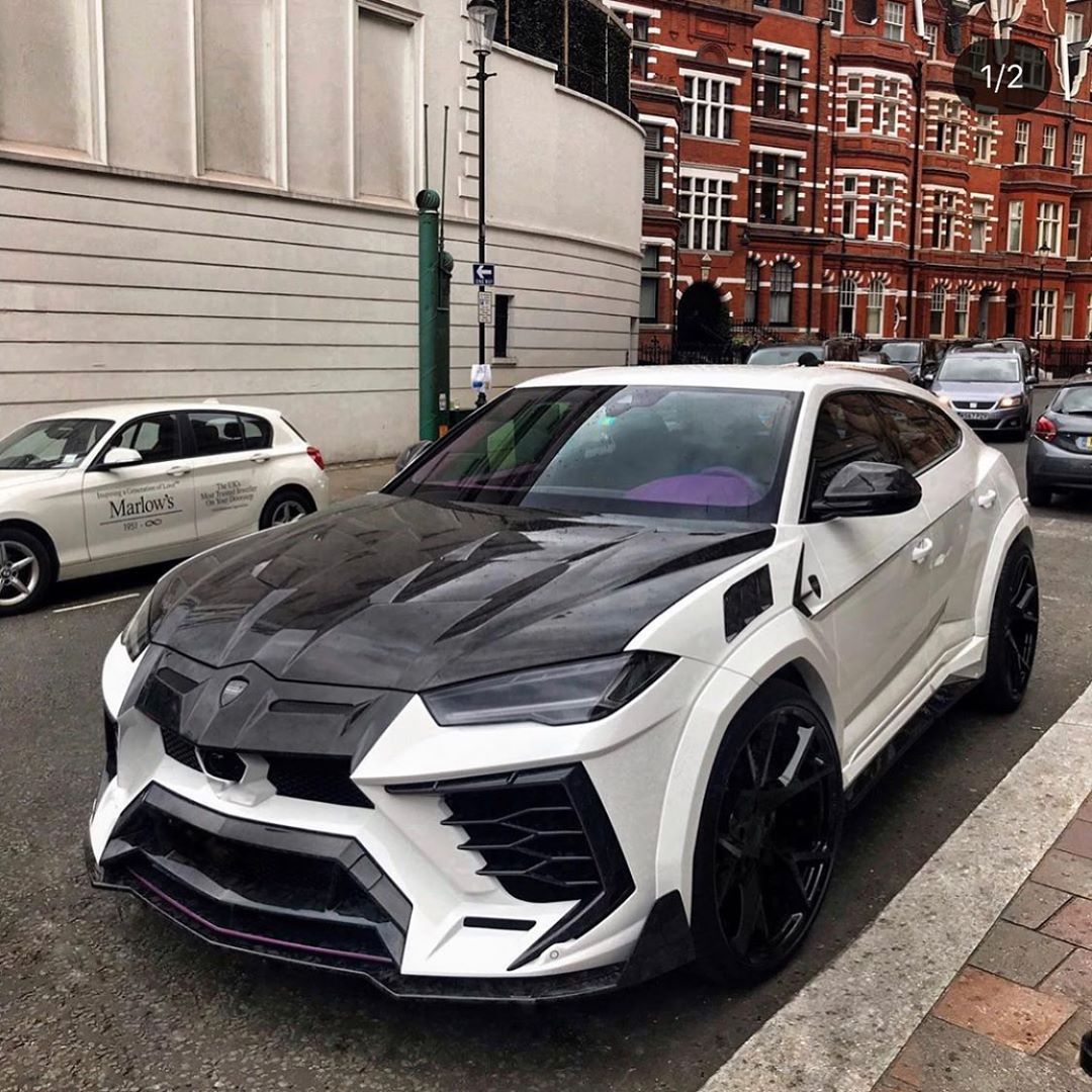 SupercarsofLondon on Instagram: “Mansory Lamborghini Urus?Not for everyone but aggressive af? Shot by @tim.spot #mansory #carbon #lamborghini #urus #lambo #sol…”