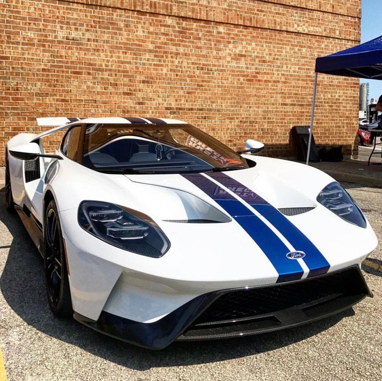Take a look at the exterior and trim on this particular brilliant #customfordgt