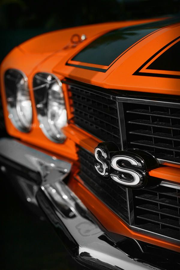 1970 Chevelle SS396 SS 396 Orange by Gordon Dean II