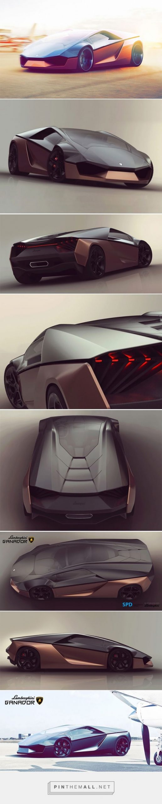 Lamborghini Ganador Concept by Mohammad Hossein Amini Yekta