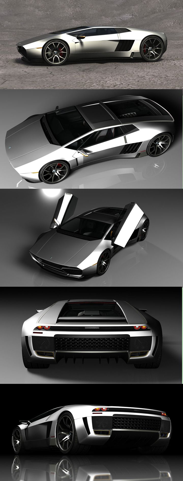 ♂ The Mangusta Legacy concept is a reincarnation of the classic De Tomaso Mang…