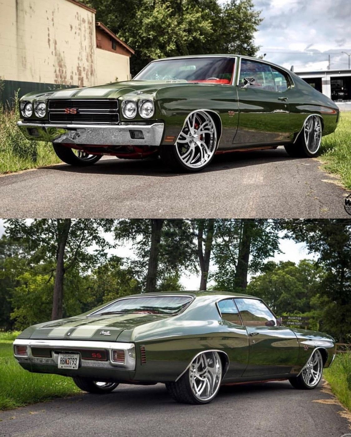‘70 Chevelle SS Green & Clean