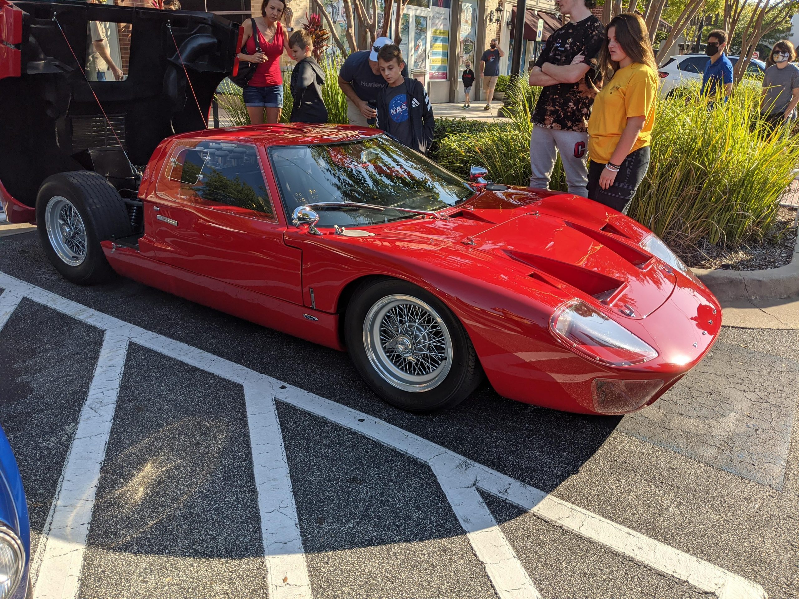 not a clone! One owner brought 3 to cars and coffee. Gt40, ac cobra and 427 cobra.