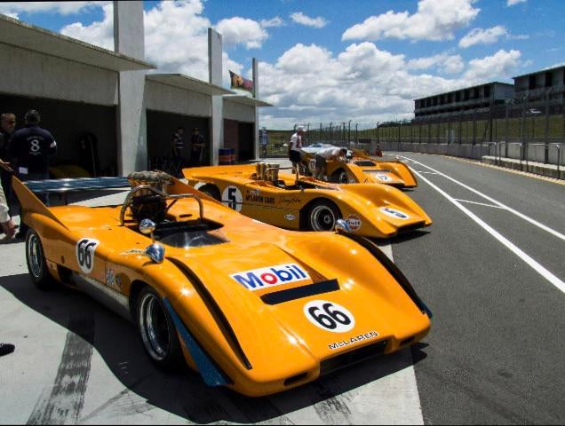 Mclaren Canam’s from the golden age of racing