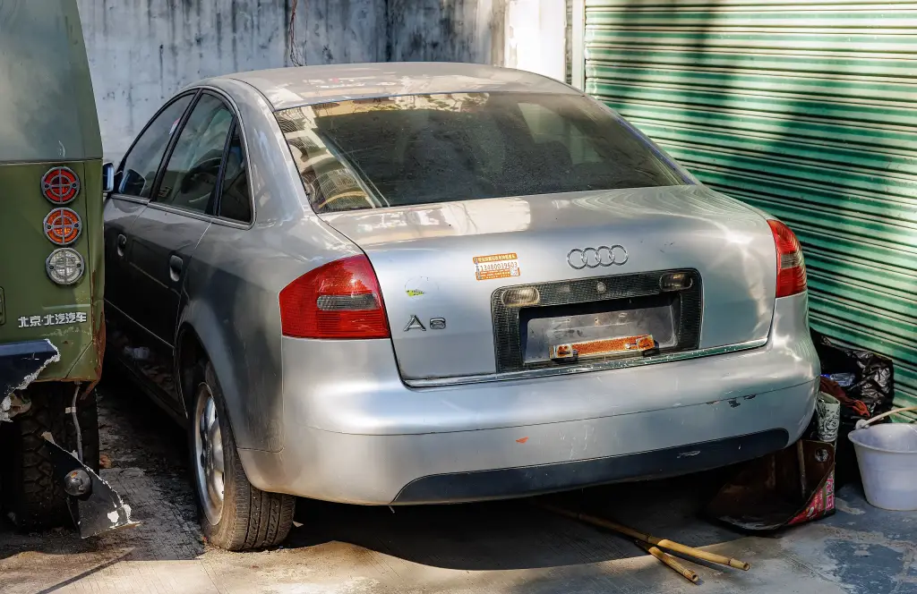 Audi A6 C5 saloon in China