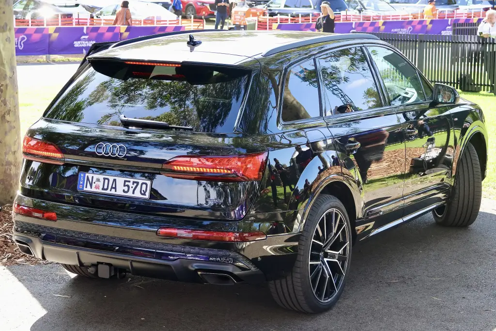 Audi Q7 at the 2026 Australian Grand Prix