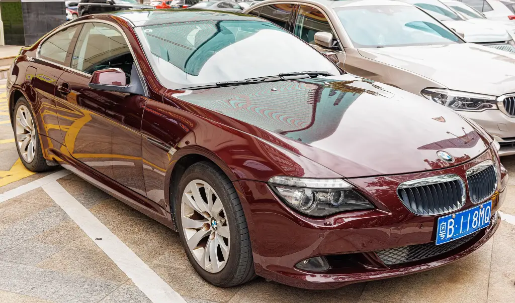 BMW 6 Series E63 coupe