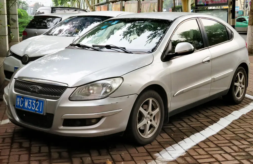 Chery A3 hatchback, front view