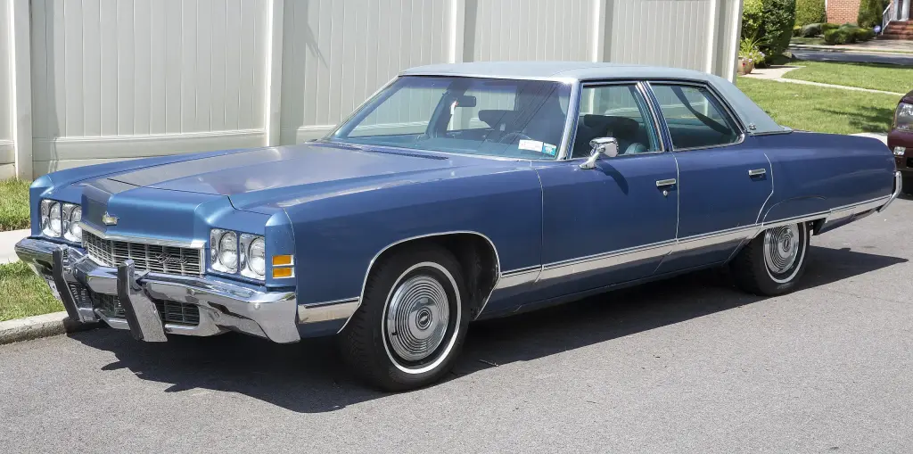 1972 Chevrolet Caprice four-door sedan
