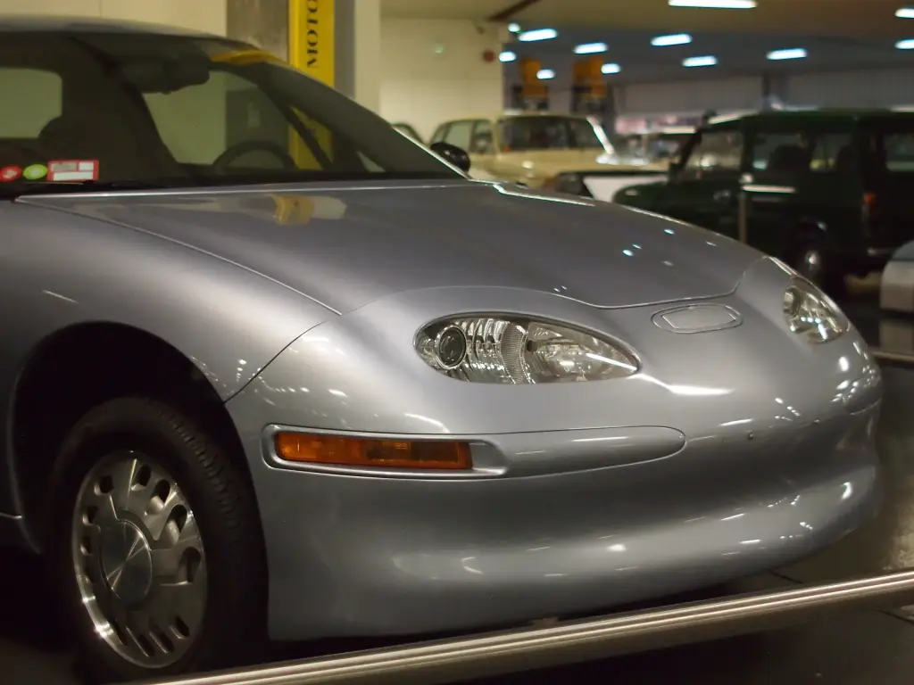 General Motors EV1 in a museum