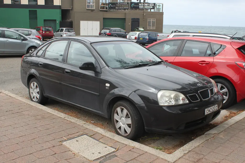 Daewoo Lacetti J200 sedan, rear