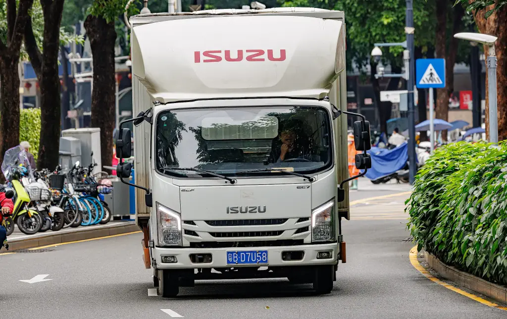 Isuzu Elf truck