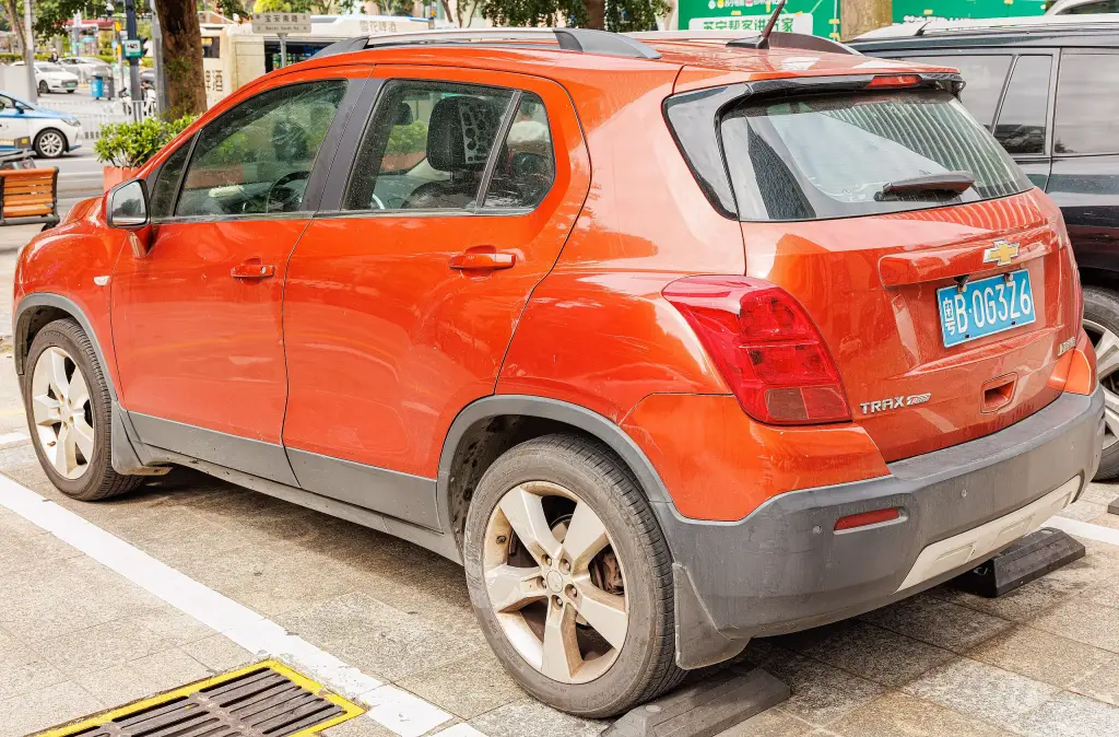 Chevrolet Trax, rear view