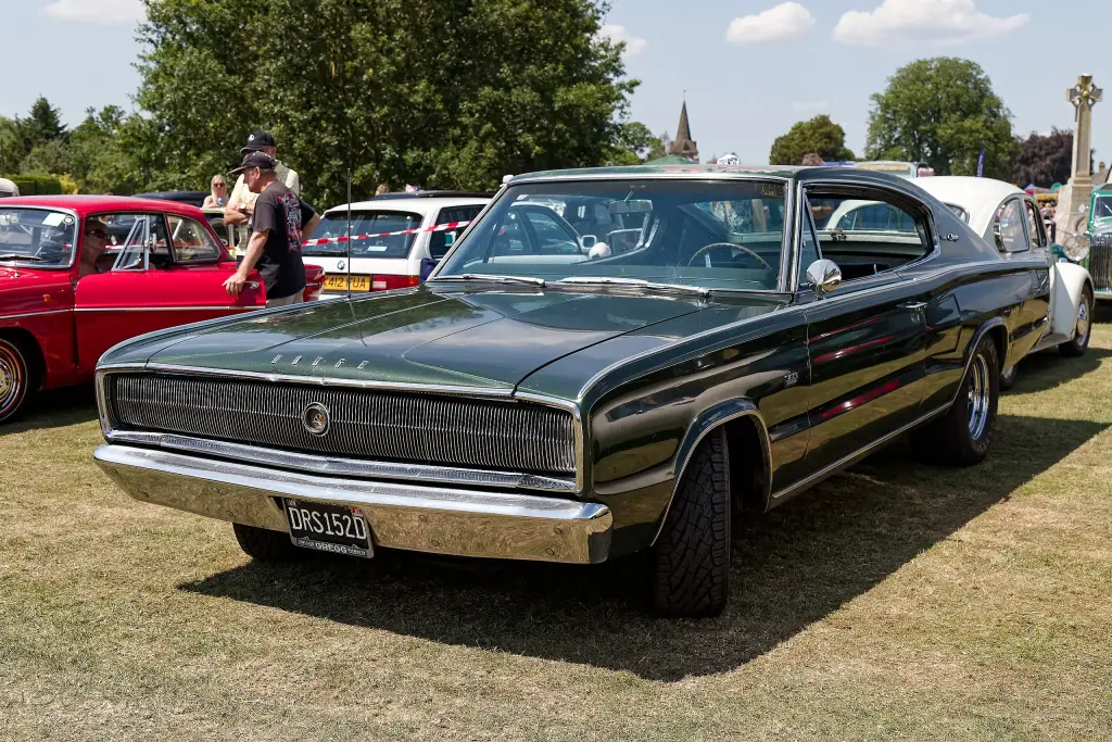 1966 Dodge Charger at the Heath Festival
