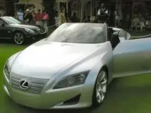 Lexus LF-C: the 2004 concept with a four-position roof