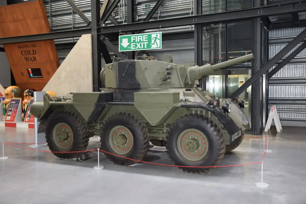 Alvis Saladin six-wheeled armoured car