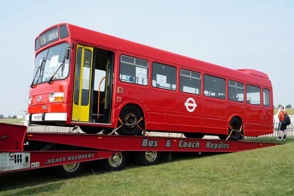 Bristol LH on a recovery trailer