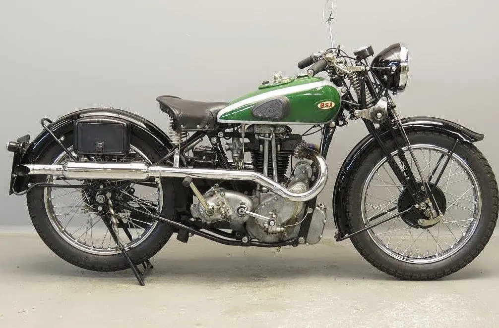 1935 BSA W35-8 Blue Star 500 cc