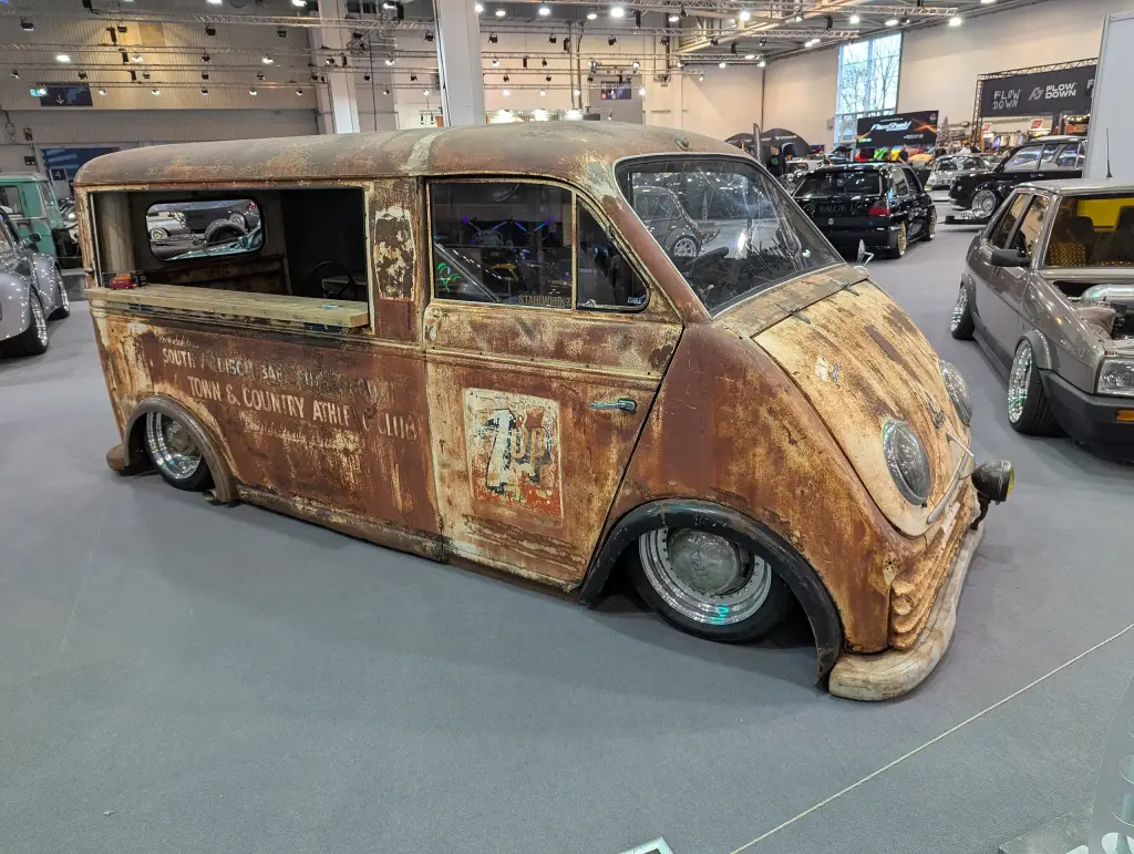 DKW Schnellaster at the Essen Motor Show