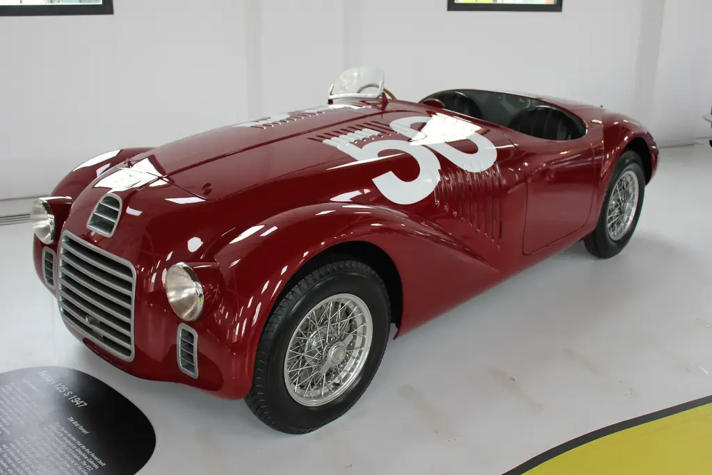 Ferrari 125 S in the Enzo Ferrari Museum