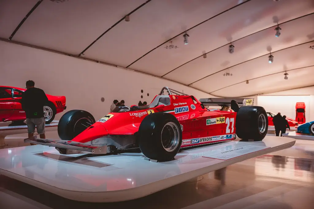 Ferrari 126CK at the Ferrari Museum in Modena