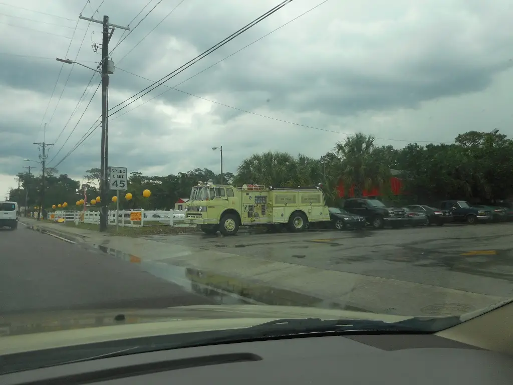 Ford C series fire truck