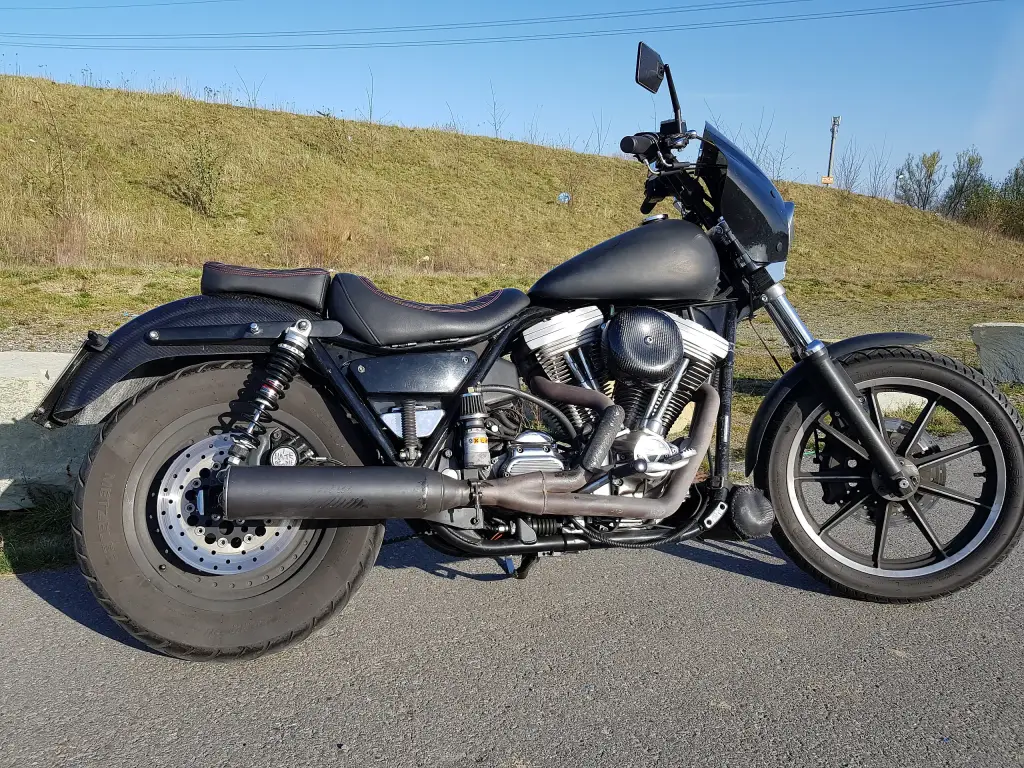 Harley-Davidson FXRS with an Evolution engine