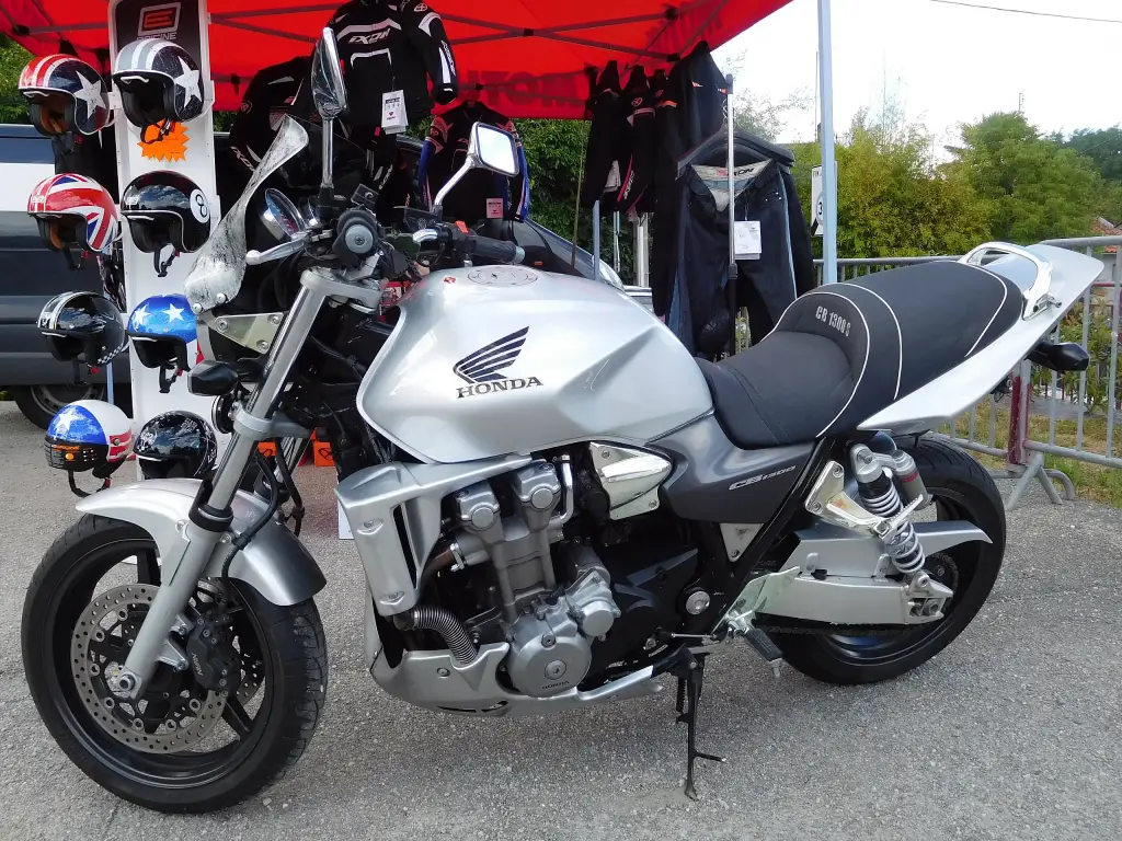 Honda CB1300 from the left
