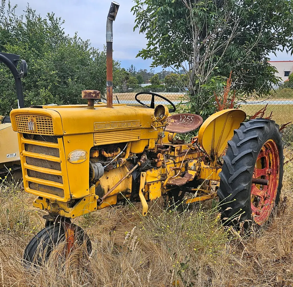 Farmall 340 in a museum