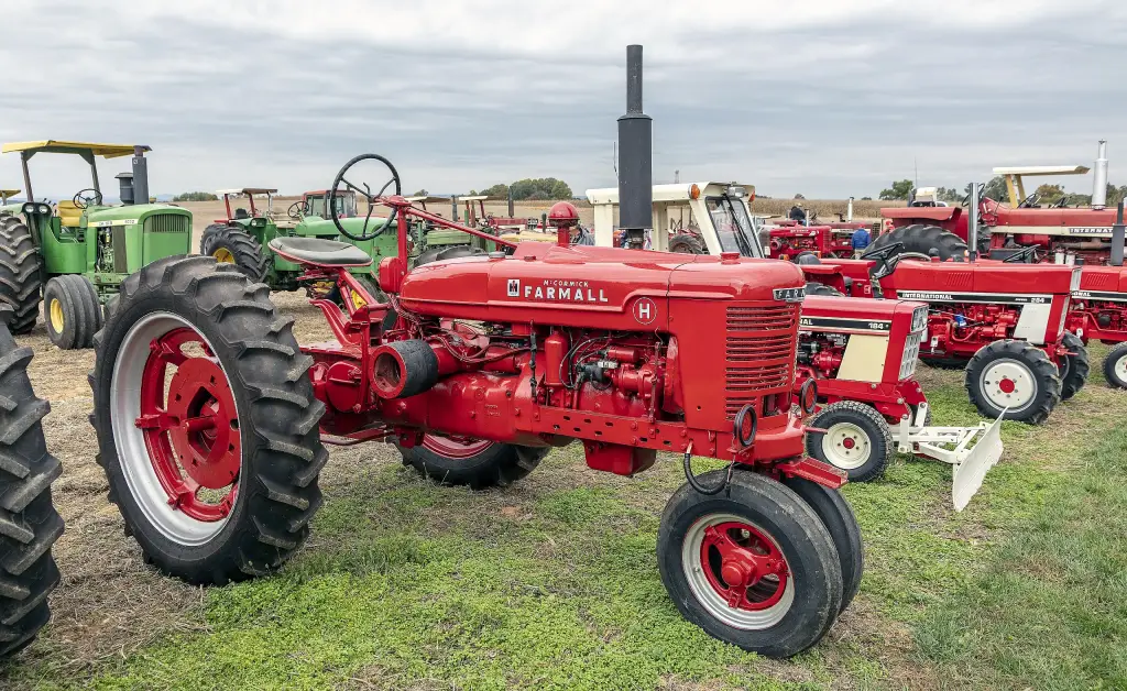 Farmall H tractor