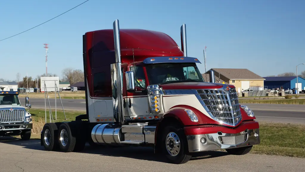 2020 International LoneStar semi tractor