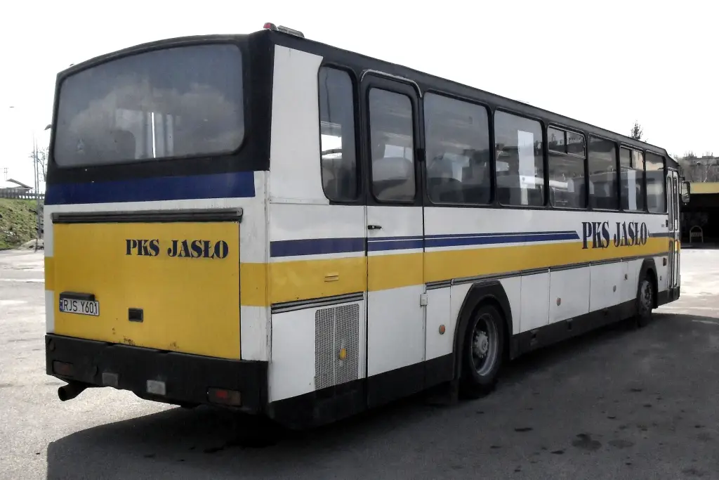 Rear of a Jelcz T120 of PKS Jasło