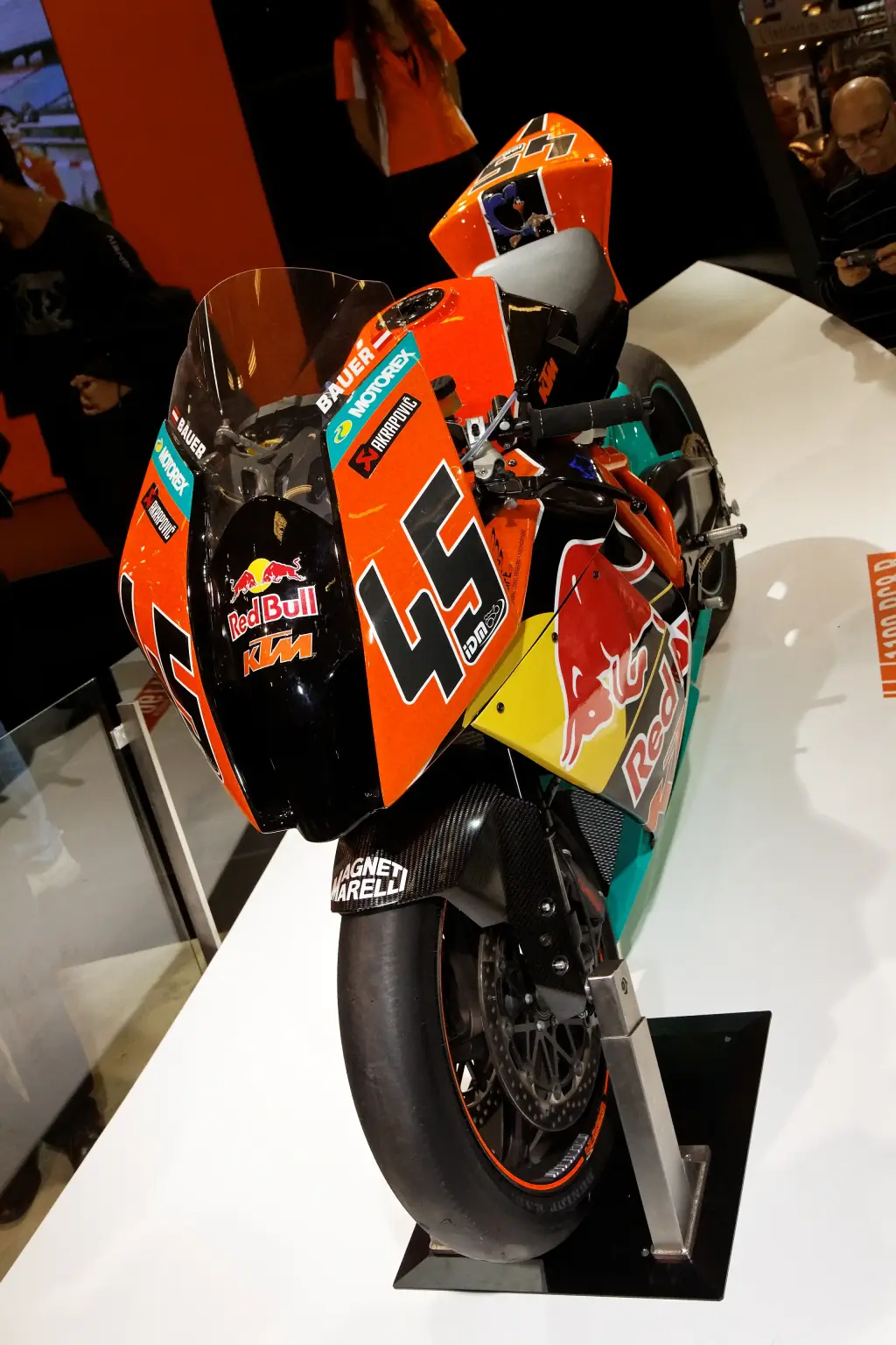 KTM 1190 RC8 R at the 2011 Paris motorcycle show