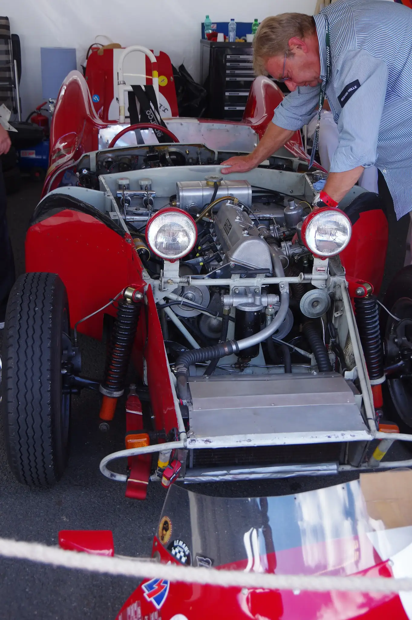 1955 Lotus IX at the Le Mans Classic