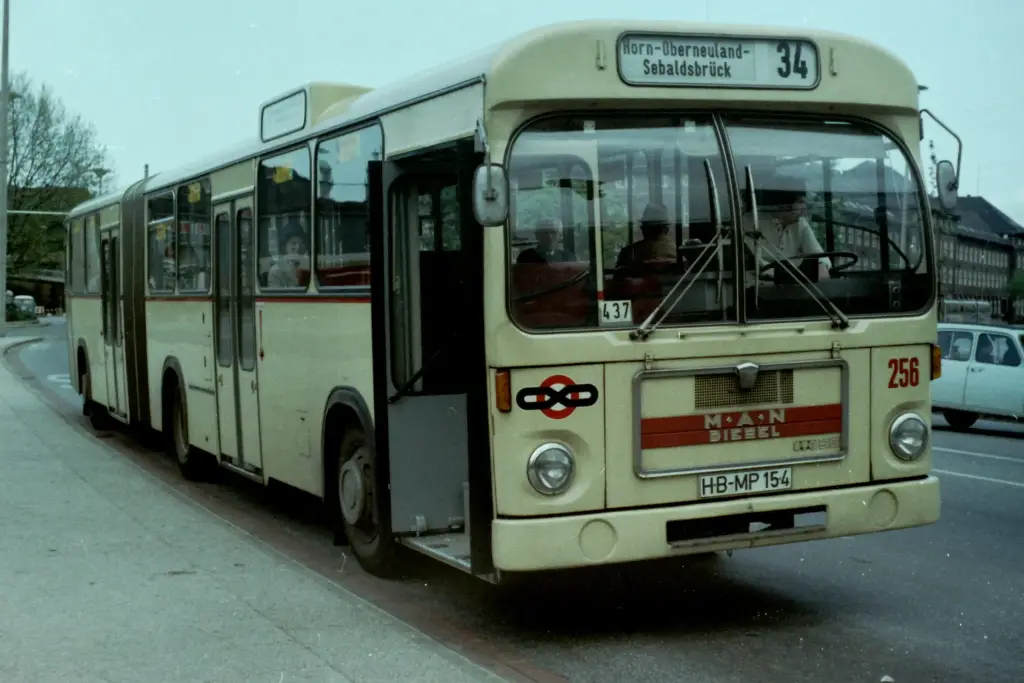 MAN 890 SG of the Bremer Straßenbahn AG