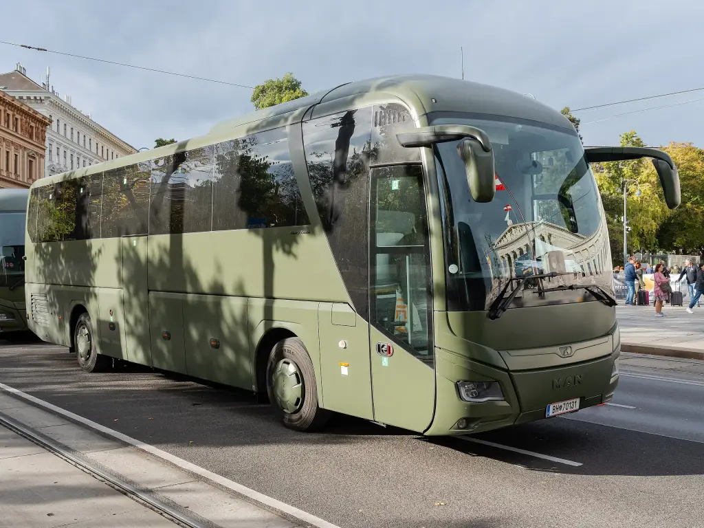MAN Lion's Coach R08 12.1 m of the Austrian Bundesheer
