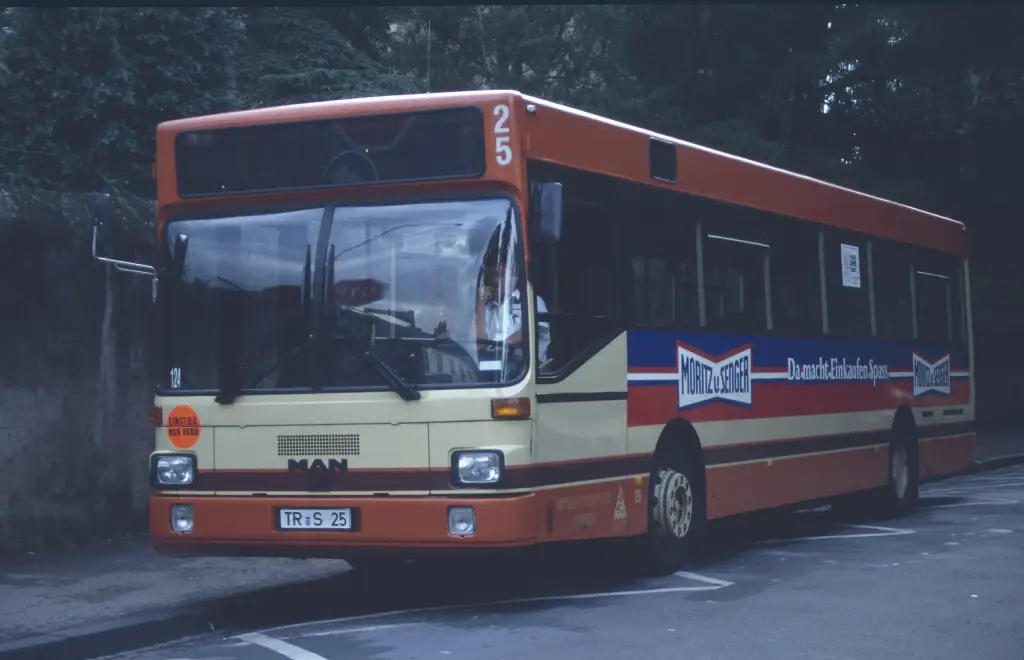 MAN SL 202 of the Stadtwerke Trier