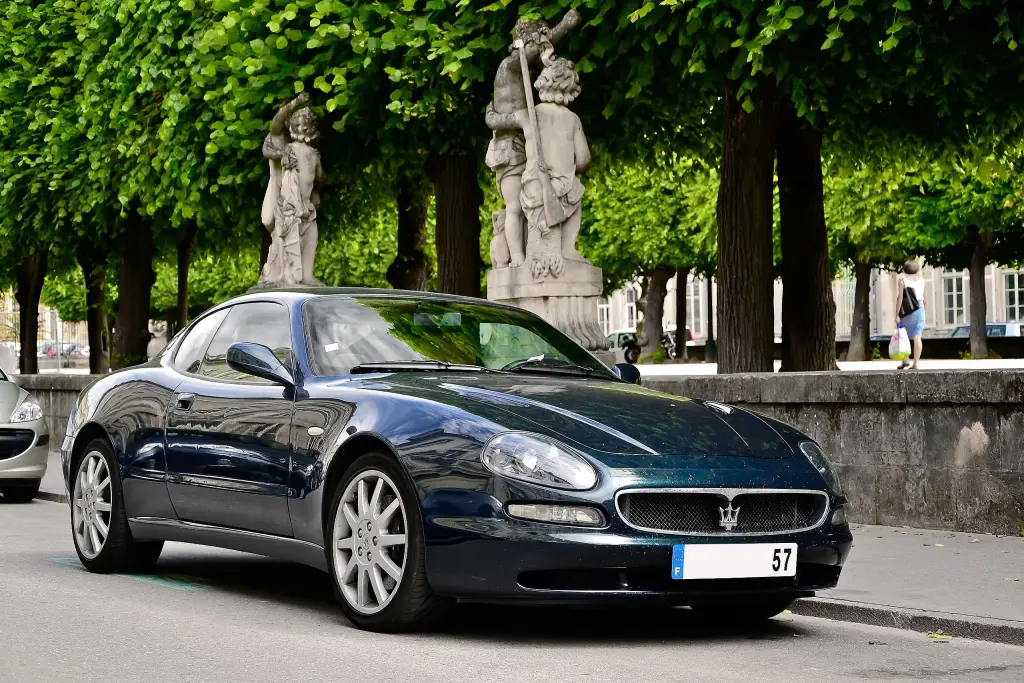 Front of a Maserati 3200 GT