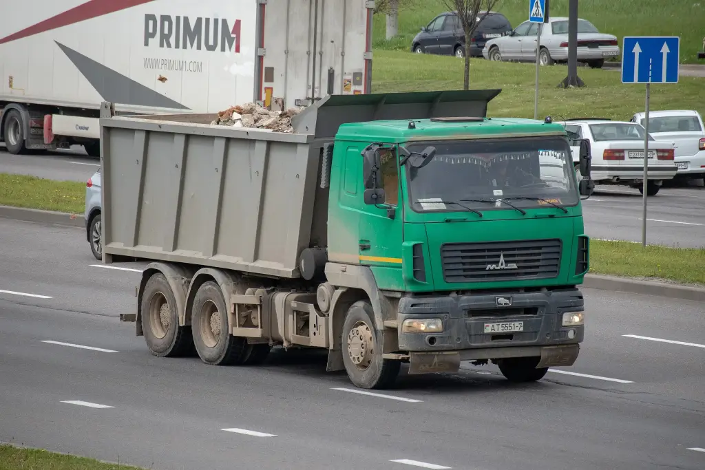 MAZ-6501 dump truck in Belarus