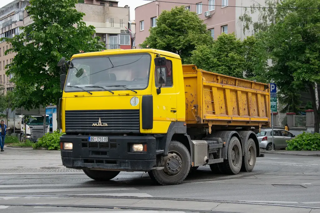MAZ-6501 of the Kolubara company in Serbia