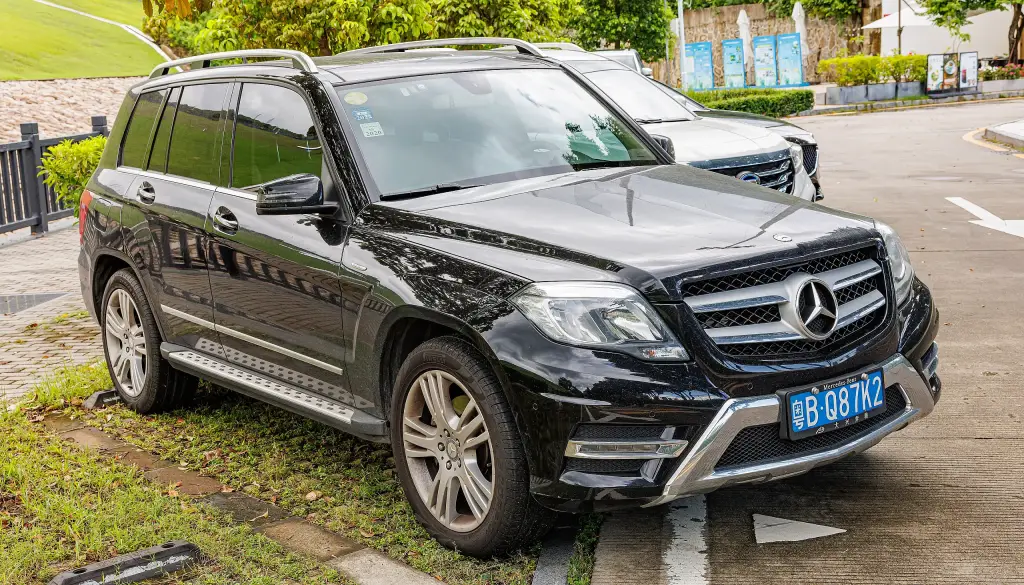 Mercedes-Benz GLK-Class X204, rear view