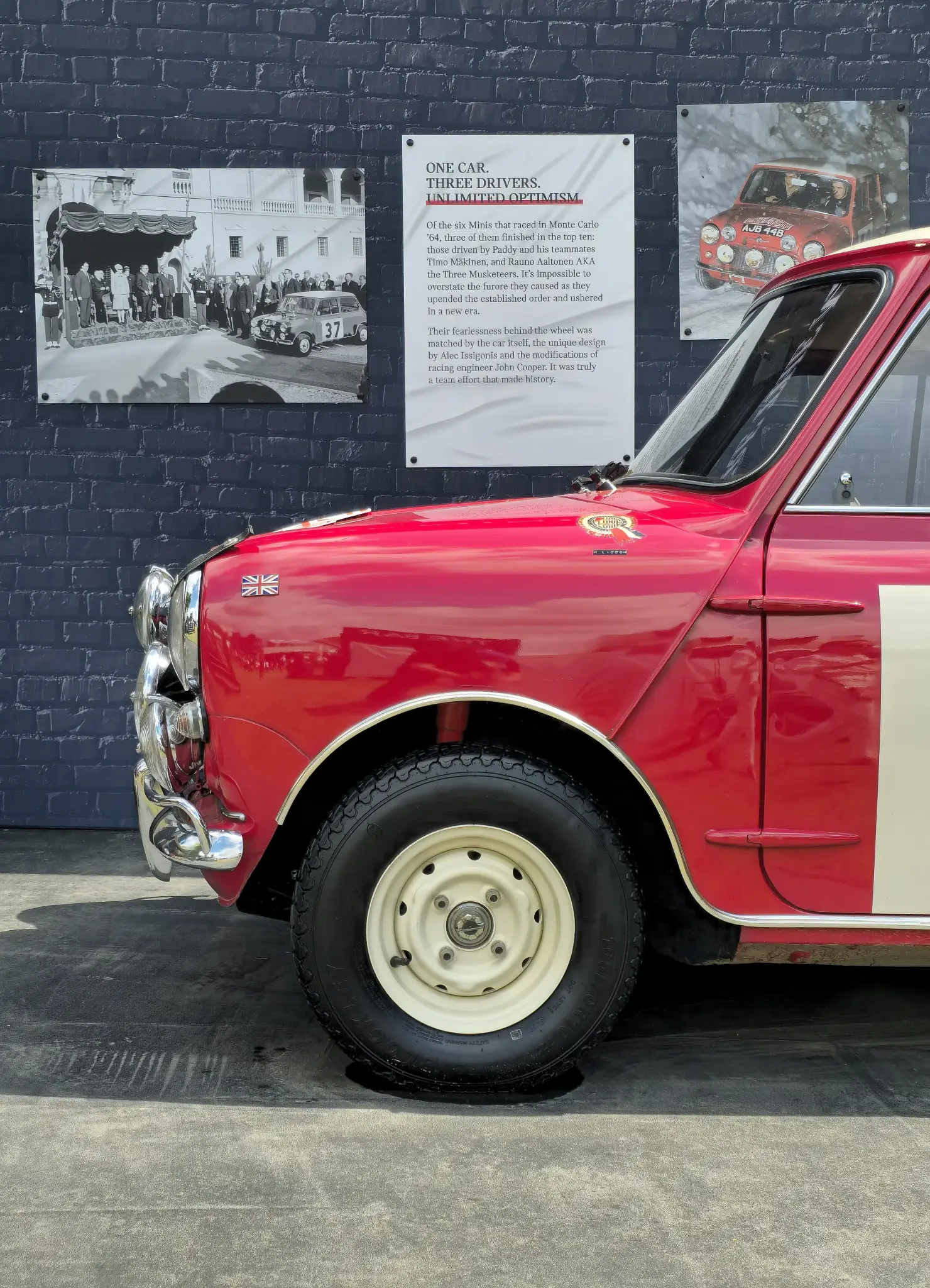1963 Morris Mini Cooper S in Monte Carlo Rally specification